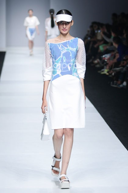 alex(a)lexa Mazda in Association. Jakarta Fashion Week 2015 at Senayan City. Jakarta. [Foto: Mohammad Abduh/Wolipop]