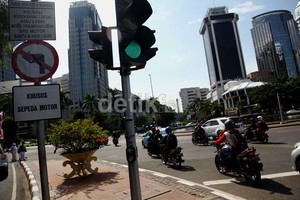 Ingat! Motor Dilarang Lewat Jl MH Thamrin-Medan Merdeka Barat Mulai Besok