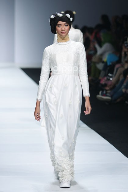 Risty Tagor Secret Garden. Jakarta Fashion Week 2015 at Senayan City. Jakarta. [Foto: Mohammad Abduh/Wolipop]
