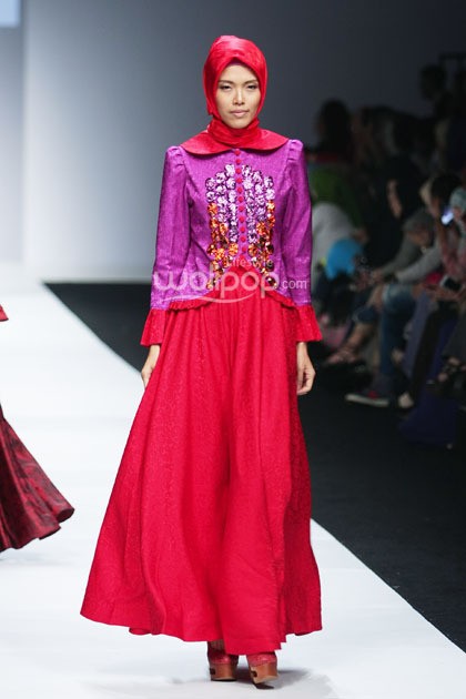 Anggia Mawardi Secret Garden. Jakarta Fashion Week 2015 at Senayan City. Jakarta. [Foto: Mohammad Abduh/Wolipop]