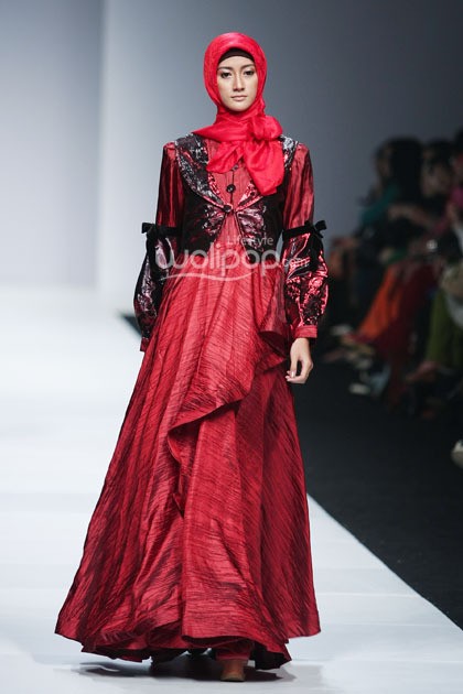 Anggia Mawardi Secret Garden. Jakarta Fashion Week 2015 at Senayan City. Jakarta. [Foto: Mohammad Abduh/Wolipop]