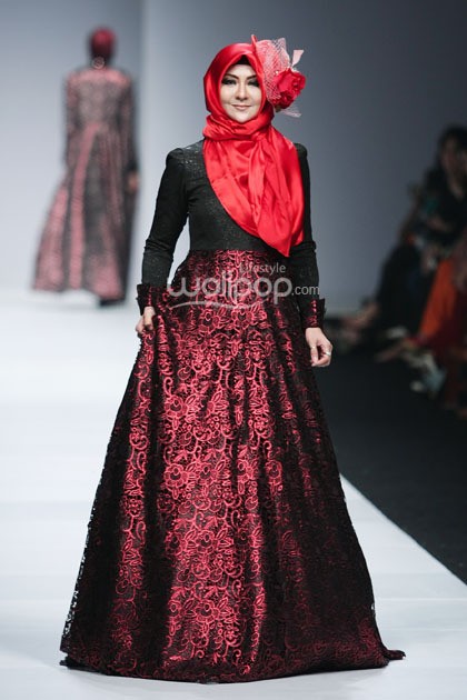 Anggia Mawardi Secret Garden. Jakarta Fashion Week 2015 at Senayan City. Jakarta. [Foto: Mohammad Abduh/Wolipop]