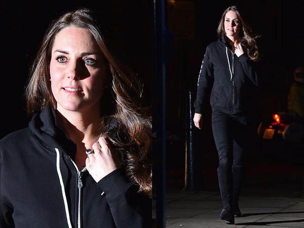 Gaya Sporty Kate Middleton
