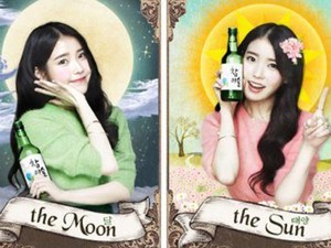 Dari Model Minuman Keras, IU Kini Nampang di Kartu Tarot