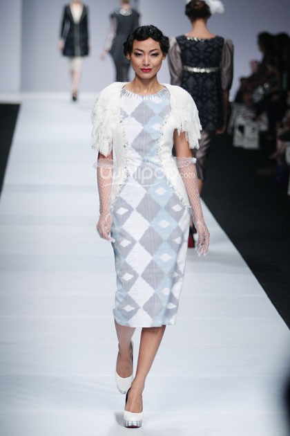 Abee by Ariy Arka Witchery of Mandalika. Jakarta Fashion Week 2015 at Senayan City. Jakarta. [Foto: Mohammad Abduh/Wolipop]