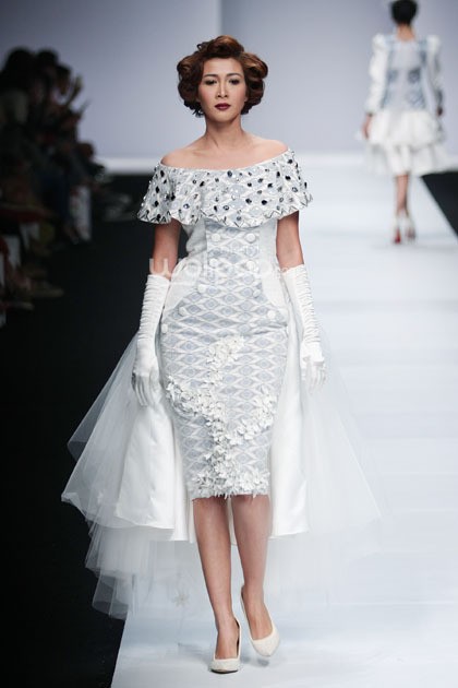 Abee by Ariy Arka Witchery of Mandalika. Jakarta Fashion Week 2015 at Senayan City. Jakarta. [Foto: Mohammad Abduh/Wolipop]