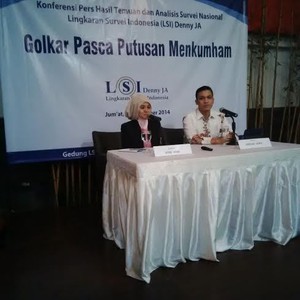 Survei LSI Denny JA: Konstituen KIH dan KMP Dukung Golkar Islah