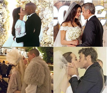10 Pernikahan Selebriti Hollywood Terheboh