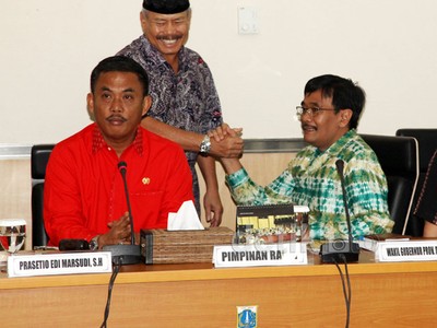 Wagub Djarot dan DPRD DKI Gelar Pertemuan