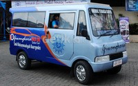     Ini dia tampang mobil tenaga surya Giwangkara.