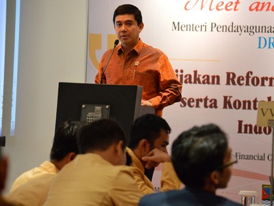 Menpan RB Yuddy Hadir di  Meet and Greet the Minister