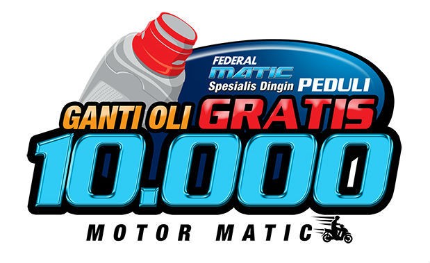 Federal Matic Spesialis Dingin Peduli Ganti Oli Gratis 10.000 Motor Matic