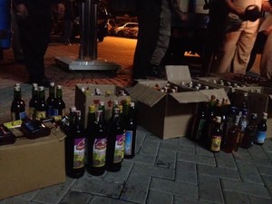 Ini Miras yang Disita Dalam Razia Gabungan di Jatinegara