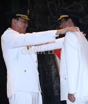 Ahok Tidak Takut Kalah Populer dari Djarot