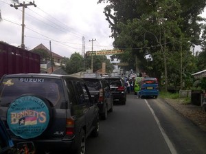 Acara Klub Angkot Monster Bikin Puncak Parkir, Polisi: Mereka Sopir Susah Diatur