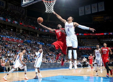 Tanpa Durant, Thunder Tumbang di Tangan Pelicans