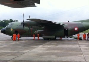 494 TKI Ilegal Dipulangkan dari Malaysia dengan Pesawat Hercules TNI AU