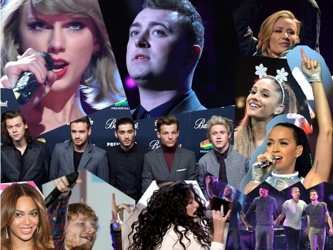 10 Musisi Dunia Paling HOT 2014