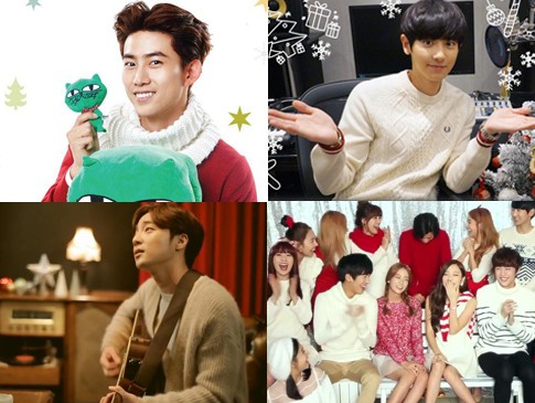 Mendengarkan Parade Lagu Natal dari Bintang-bintang KPop