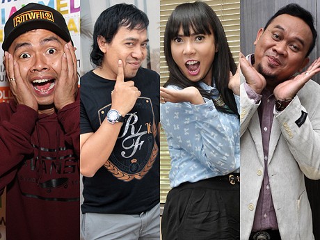 10 Komedian Paling Eksis 2014