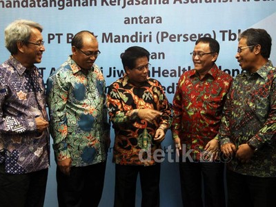 Bank Mandiri Gandeng Sejumlah Asuransi