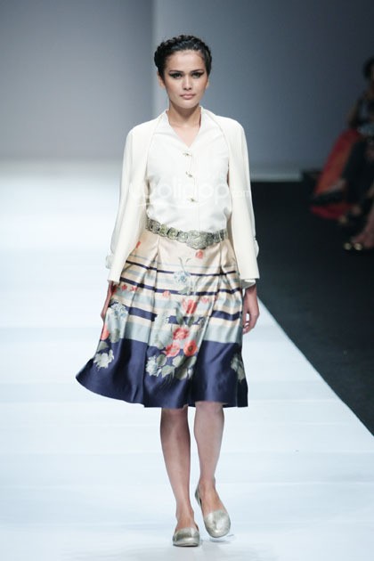 Kraton by Auguste Soesastro Dewi Fashion Knight. Journey to the World at Jakarta Fashion Week 2015. Senayan City. Jakarta. [Foto: Mohammad Abduh/Wolipop]