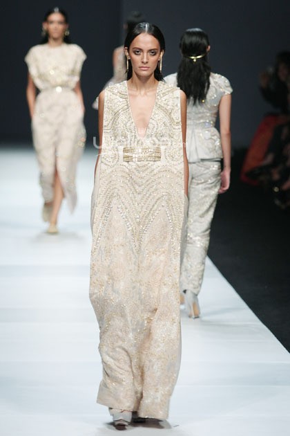 Sapto Djojokartiko Dewi Fashion Knight. Journey to the World at Jakarta Fashion Week 2015. Senayan City. Jakarta. [Foto: Mohammad Abduh/Wolipop]