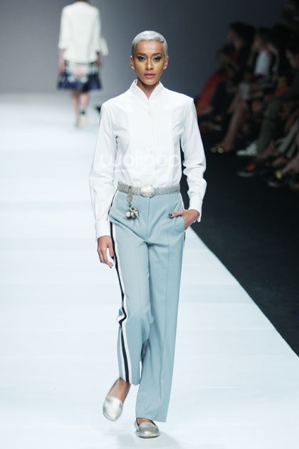 Kraton by Auguste Soesastro Dewi Fashion Knight. Journey to the World at Jakarta Fashion Week 2015. Senayan City. Jakarta. [Foto: Mohammad Abduh/Wolipop]