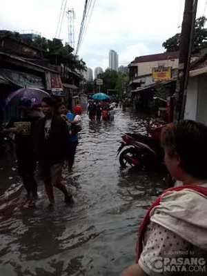 Ini Penampakan Banjir di Jakarta