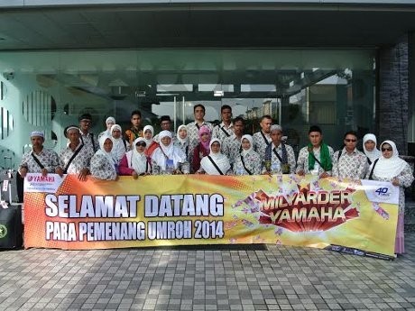 Yamaha Ajak Petani dan Pedagang Umroh