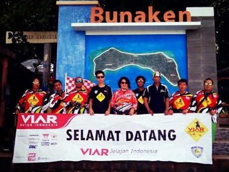 Bunaken Jadi Saksi Viar Jelajah Indonesia Etape 3
