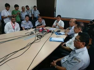 Bos AirAsia Tony Fernandes Hadiri Jumpa Pers di Bandara Soekarno-Hatta