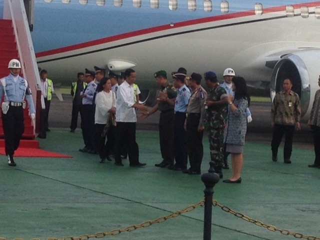 Jokowi Mendarat dari Papua, Langsung Bergegas ke Basarnas Bahas AirAsia