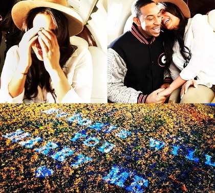 So Sweet! Ludacris Lamar Kekasih di Atas Jet Pribadi