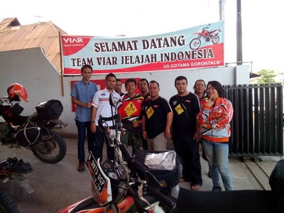 Viar di Gorontalo dan Tomohon