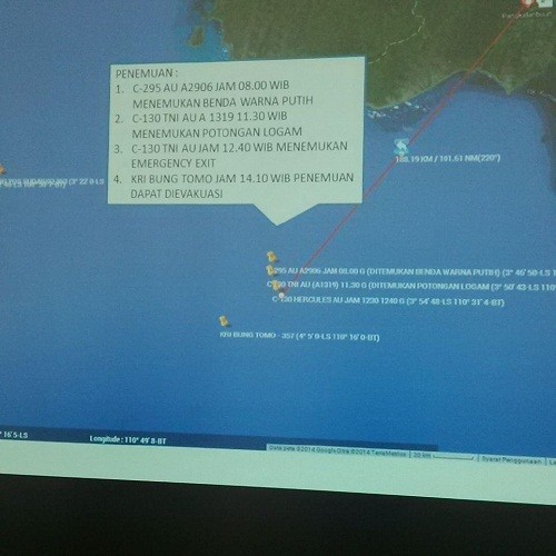 Pantau Evakuasi dari Udara, Jokowi Minta Pilot Hercules Terbang Rendah