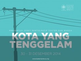Kota yang Tenggelam Ungkap Riset Teater Kubur dan Lab Teater Ciputat