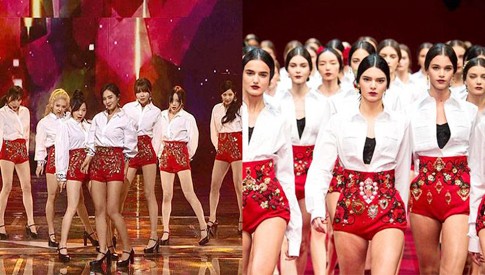 Stylist SNSD Diduga Plagiat Busana Rancangan Dolce&Gabbana
