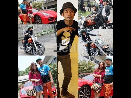 Jadi Presenter, Denny Cagur Punya Porsche dan Harley