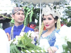 Kabarnya Hamil, Nagita Slavina Semangat Ikuti Prosesi Ngunduh Mantu