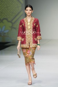 Ghea Panggabean Peranakan Show. Bazaar Fashion Festival 2014 at Jakarta Convention Center. Senayan. Jakarta. [Foto: Mohammad Abduh/Wolipop]