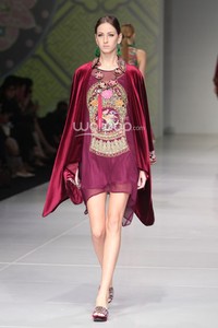 Ghea Panggabean Peranakan Show. Bazaar Fashion Festival 2014 at Jakarta Convention Center. Senayan. Jakarta. [Foto: Mohammad Abduh/Wolipop]