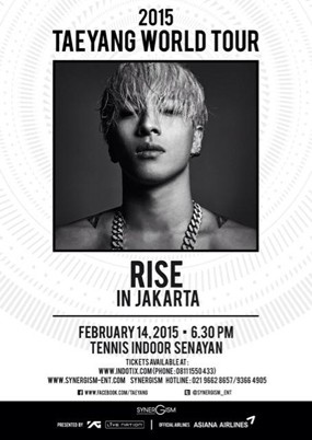 Sstt... Ada Kejutan untuk Fans di Konser Taeyang RISE in Jakarta