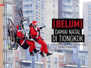 (Belum) Damai Natal di Tiongkok