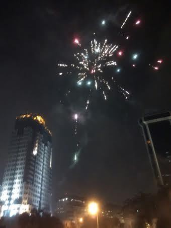 Detik-detik Tahun Baru di Panggung Utama Jakarta Night Festival