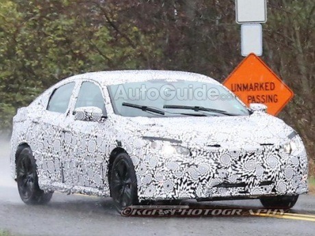 Honda Amerika Kembali Tes Civic Terbaru