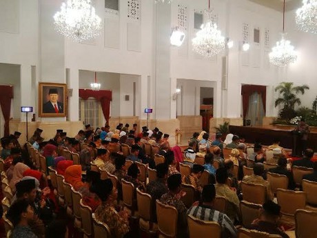 Peringatan Maulid Nabi, Jokowi Ajak Doa Bersama untuk Korban Bencana