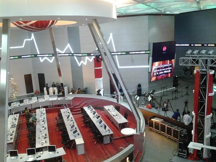 Jokowi Buka Perdagangan Perdana 2015, Gedung Bursa Efek Dijaga Ketat