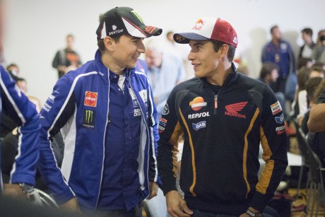 Marquez Sebut Lorenzo Akan Jadi Rival Terberatnya di 2015