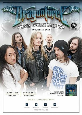 Bersiap, Surabaya! Log Zhelebour Cari Band Pembuka Konser Dragon Force